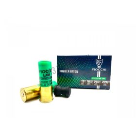 12/70 Rubber Baton 27mm 4.75g Fiocchi Law Enforcement