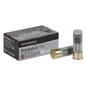 12/70/6.2 37g Fiocchi Buckshot 7/0 16mm vadász lőszer