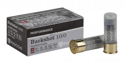 12/67/16 28g Fiocchi Buckshot 10/0 16mm vadász lőszer