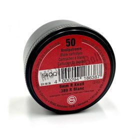 Geco 9mm R Knall feketelőporos riasztó töltény