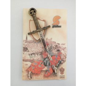 Mini levélnyitó kard Temple, bronz