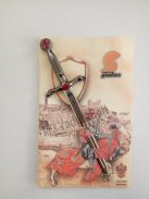 Mini levélbontó kard Cruzados, ezüst