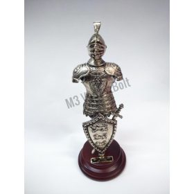 XVI. századi Angol lovag szobor