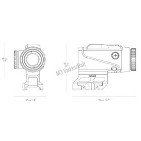 Hawke PRISM SIGHT 4X24 5.56 BDC Red DOT