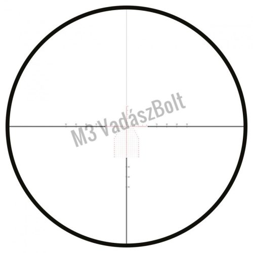 Hawke céltávcső Frontier SF 3-18×50 FFP 34mm MOA Pro