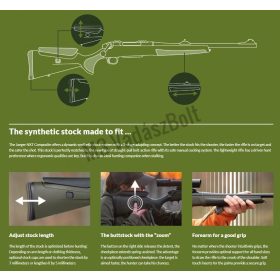 Haenel-Jaeger NXT Composite egyenes húzású 30-06