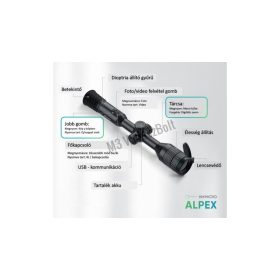 Hikmicro Alpex A50TN éjjellátó céltávcső 940nm