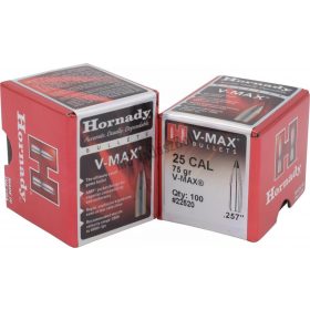 25 (.257) Hornady lövedék V-Max 75gr