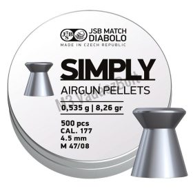 JSB Simply 4,5mm légpuska lövedék