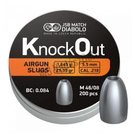 JSB Knockout Slug .218 5,5mm légpuska lövedék