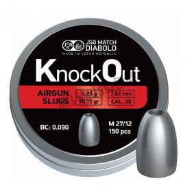 JSB Knockout Slug .30 7,62mm légpuska lövedék