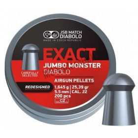   JSB Exact Jumbo Monster Redesigned 5,52mm légpuska lövedék, 200db
