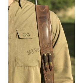 Merkel fegyverszíj bőr, lőszertartóval