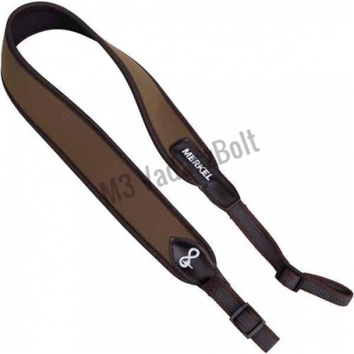 Merkel Niggeloh fegyverszíj, oliv zöld, neoprén