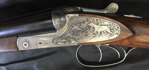 Mod 65E 12/76 oldallakatos, angol agy, Luxus fa