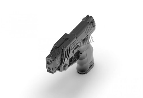 MAK P-Lock + MAKdot SH red dot szett, Glock 17 gen4 pisztolyokhoz