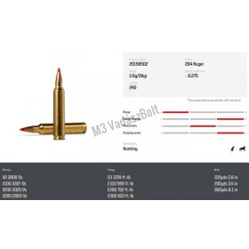 Norma Hornady V-MAX 204 Ruger 2,6g/39gr