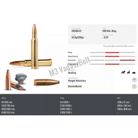 Norma Oryx 338 Win.Mag. 14,9g/230gr