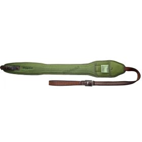   Niggeloh fegyverszíj, oliv zöld neoprén, zsebes, lencsetisztító kendővel