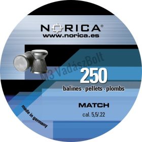 Norica Match 5,5mm léglövedék