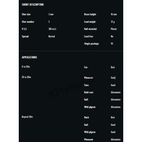 Rottweil 16/70 Waidmannsheil HV Plastik 3,0mm 31g