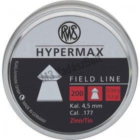 RWS Léglövedék, Hypermax 4,50mm 0,34g