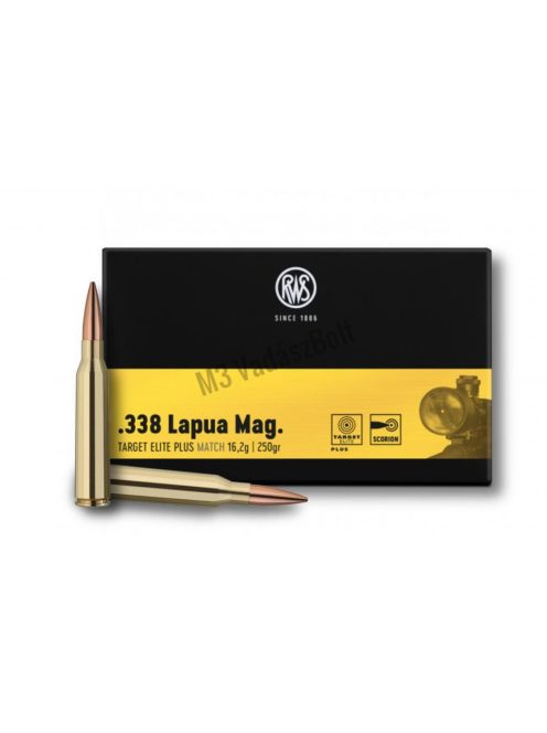 RWS 338 Lapua Target Elite Plus 16,2g 250gr
