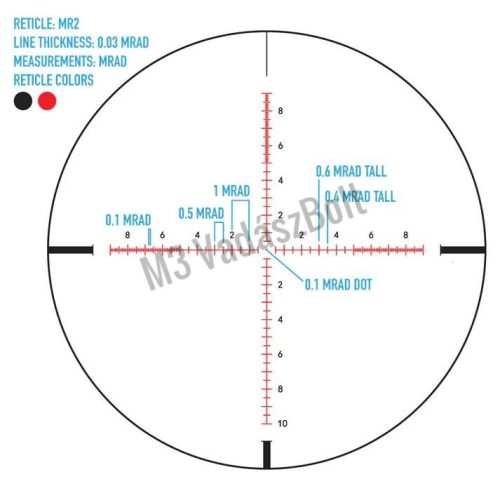 Sightmark Presidio 3-18x50 MR2 FFP