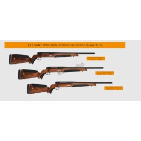Steyr Monobloc 300WM,Wood, barna bőr betétekkel