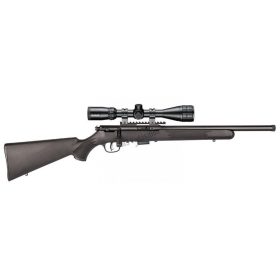   Savage 93R17 FV-SR XP 17HMR, Bushnell Banner 3-9x40 céltávcső, menetes csővég