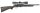 Savage 93R17 FV-SR XP 17HMR, Bushnell Banner 3-9x40 céltávcső, menetes csővég