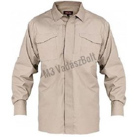 24-7 SERIES® Hosszú ujjú UNIFORM Ing (KHAKI)