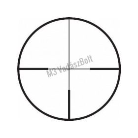 6X42 Walther távcső +22mm Weaver/picatinny szerelékkel