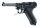 Legends P08 4.5BB, Co2, Full Metal légpisztoly