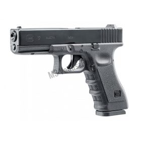   Glock 17 Co2 légpisztoly 4,5 mm, huzagolt cső, pisztolykazetta