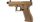 Glock 19X MOS Co2 légpisztoly 4,5 mmBB, coyote