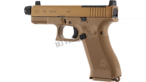Glock 19X MOS Co2 légpisztoly 4,5 mmBB, coyote