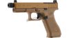 Glock 19X MOS Co2 légpisztoly 4,5 mmBB, coyote