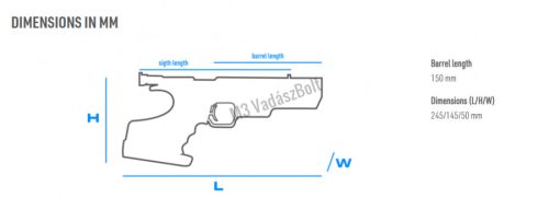 Walther CSP Expert .22LR Walnut sportpisztoly