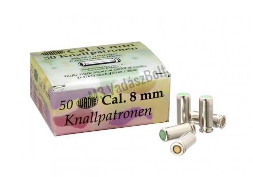 Wadie 8mm PA Knall riasztó töltény