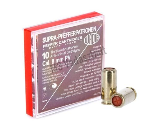 Wadie 8mm PA PV-Supra Pepper gáztöltény 120mg