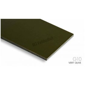 G10 oliva méret: 240x125x6 mm
