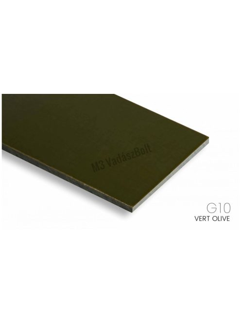 G10 oliva méret: 240x125x6 mm