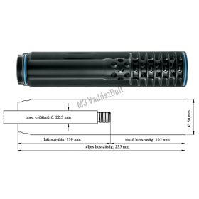   ERA® SILENCER SOB 2 HANGTOMPÍTÓ ERA®LOCK GYORSOLDÁSSAL, .264 (6.5mm)
