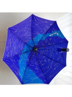   Esernyő/Napernyő, csillagtérképpel, UV-reflektáló külső felülettel