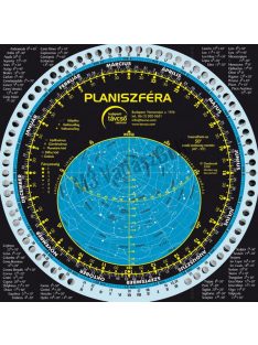 Forgatható csillagtérkép (planiszféra) és holdnaptár