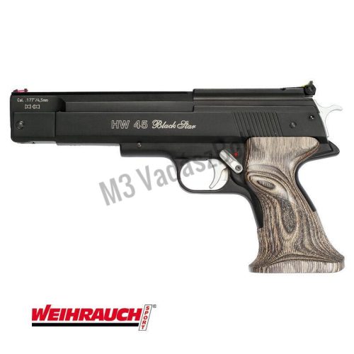HW LP-45 Black Star  légpisztoly 5,5 mm
