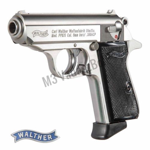 WALTHER PPK/S STAINLESS 9MM KZ