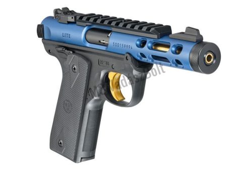 Mark IV 22/45 Lite 22LR. 4,4"/11,18CM KOBALT KINETIC SLATE ANODIZED 1/2-28"