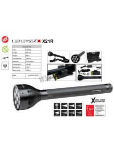 LEDLENSER X21R tölthető lámpa 5000 lumen